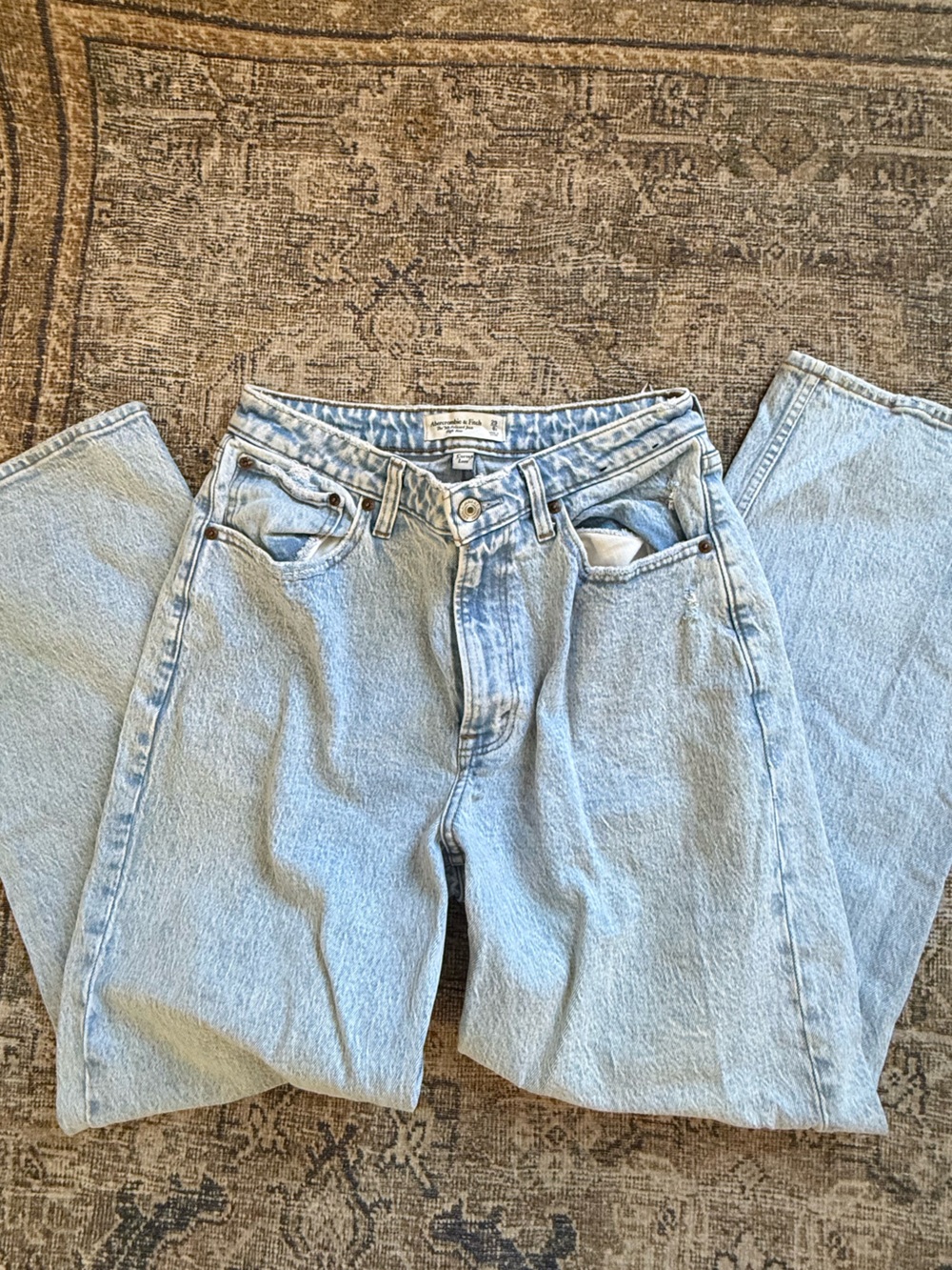 Abercrombie & Fitch Curve Love High Rise Jeans